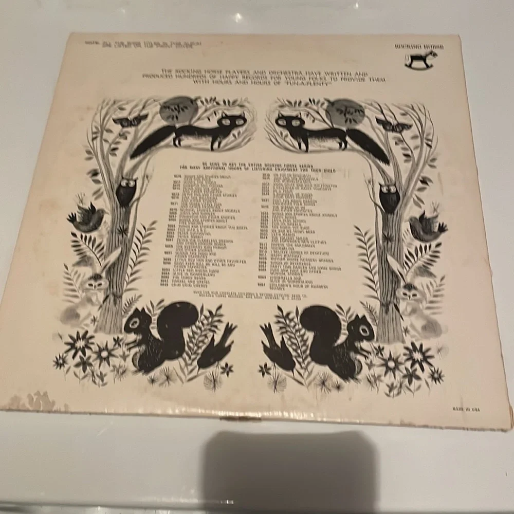 Vtg Rockinghorse orchestra let’s March Along LP record album vinyl Children’s_2